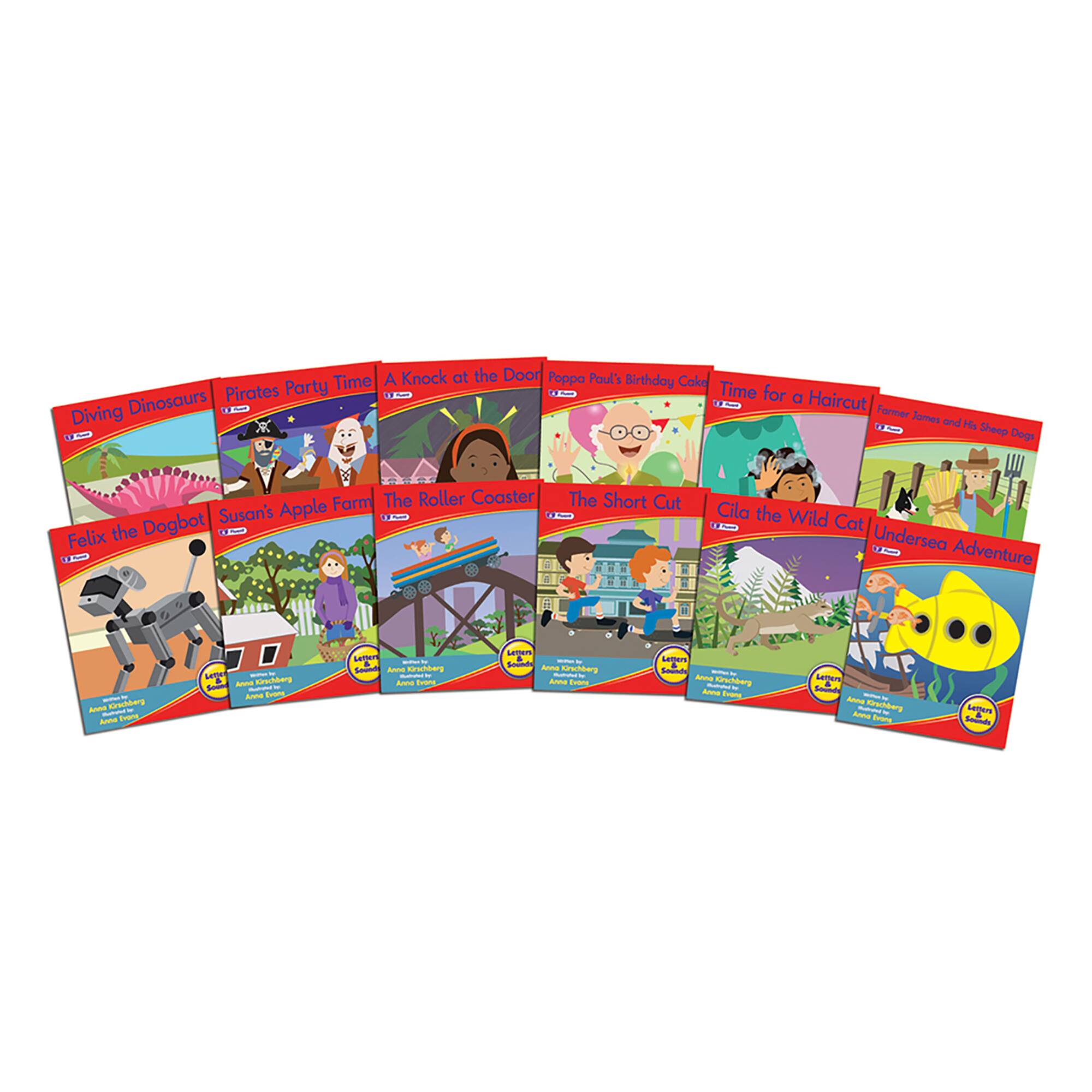 Junior Learning® Letters & Sounds Phase 6 Set 1 Fiction